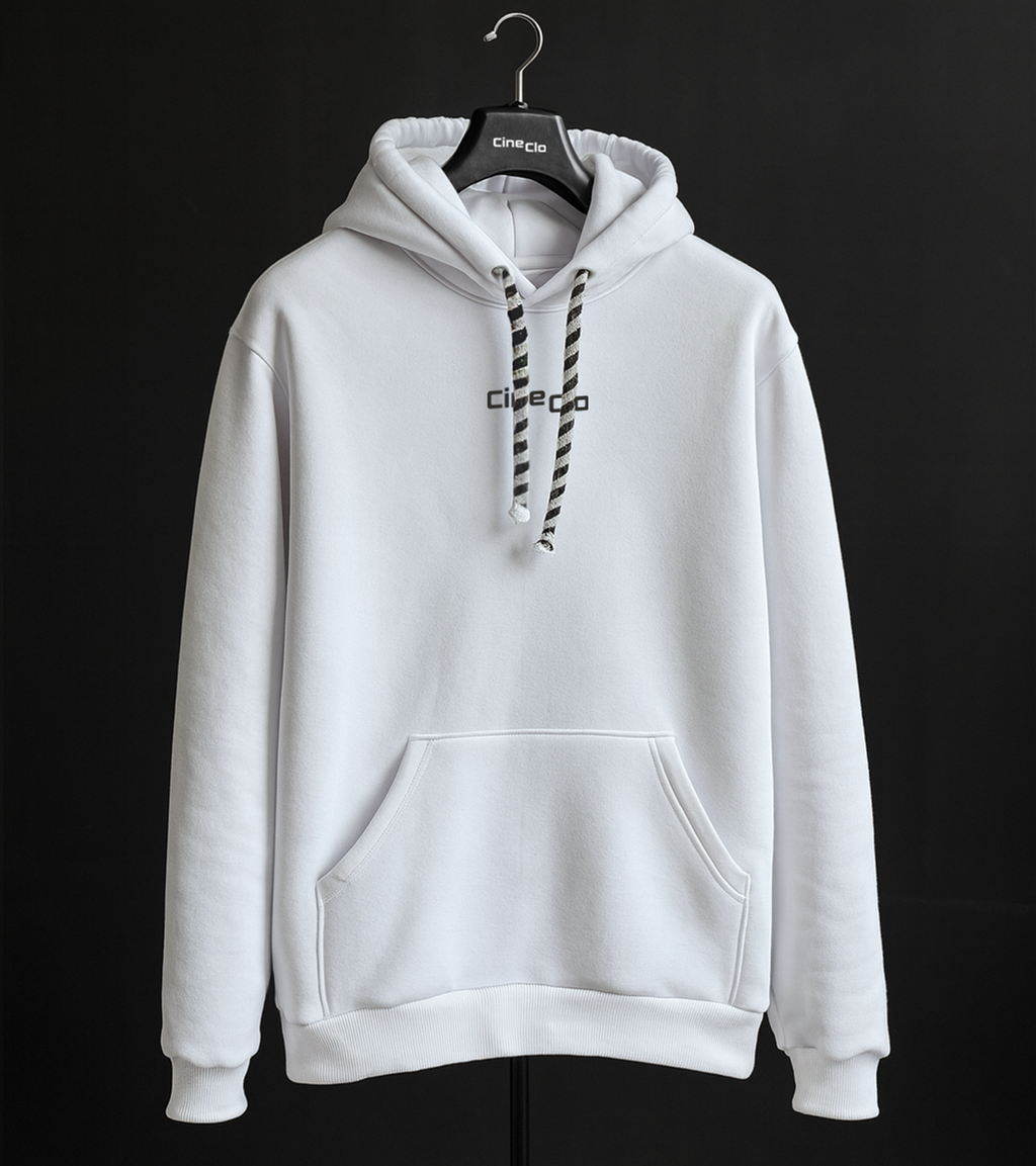 Hoodie - White Classic